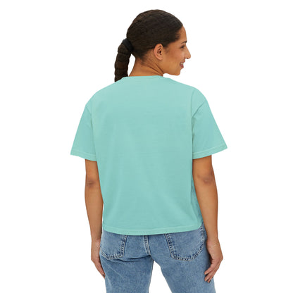 Women's Baseball Logo Boxy Tee