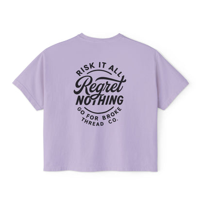 Women's Risk it All Boxy Tee